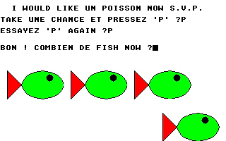 Franglais atari screenshot